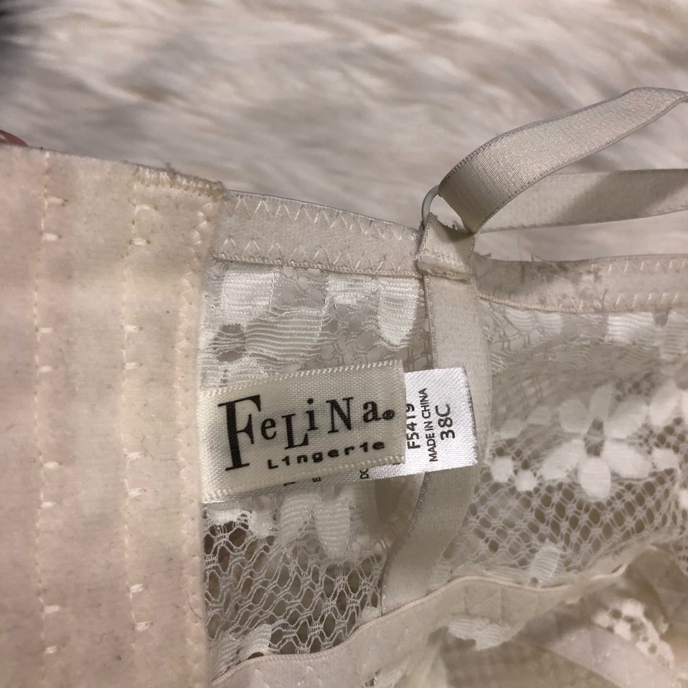 4[Felina] New! Lace push up bra with padding - Picture 6 of 7